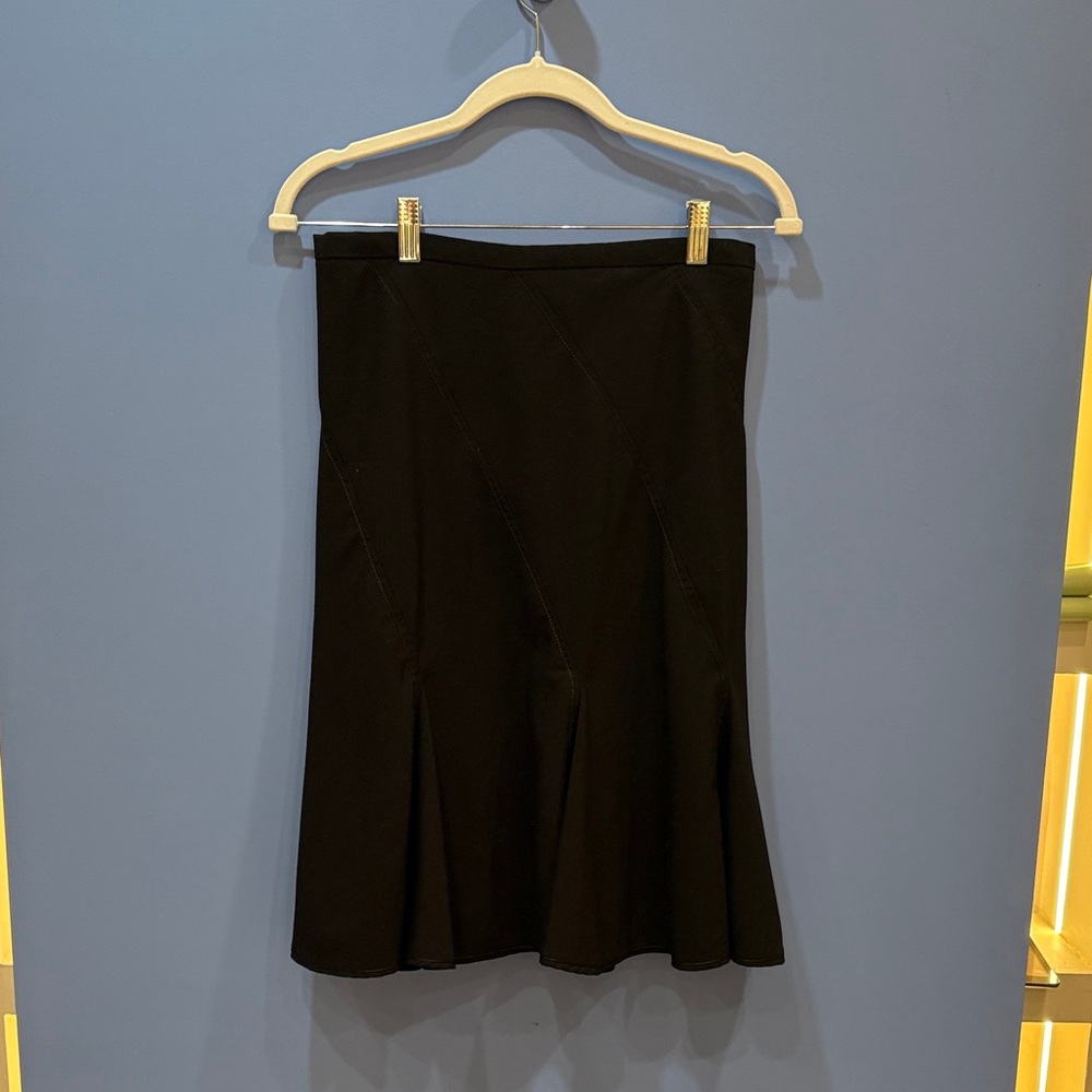Chic Black A-Line Women's Skirt